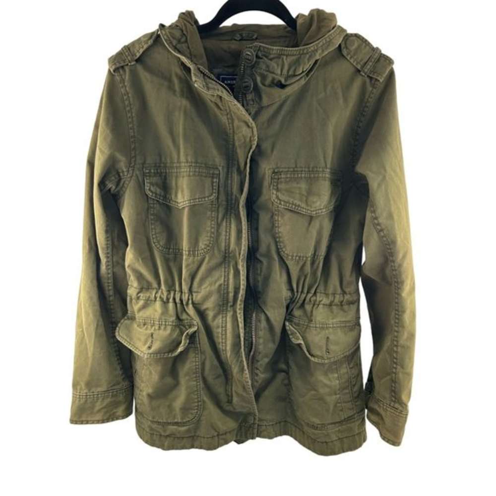 American Eagle Outiftters Utility Jacket size M with collard neck - Picture 1 of 9